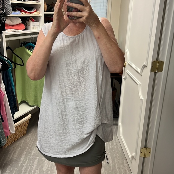 Linen-Greige  light weight Dress/Tunic - Picture 4 of 6